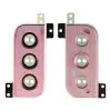 matshop.gr - SAMSUNG S22 5G S901 CAMERA FRAME PINK GOLD GH98-47028D ORIGINAL SERVICE PACK