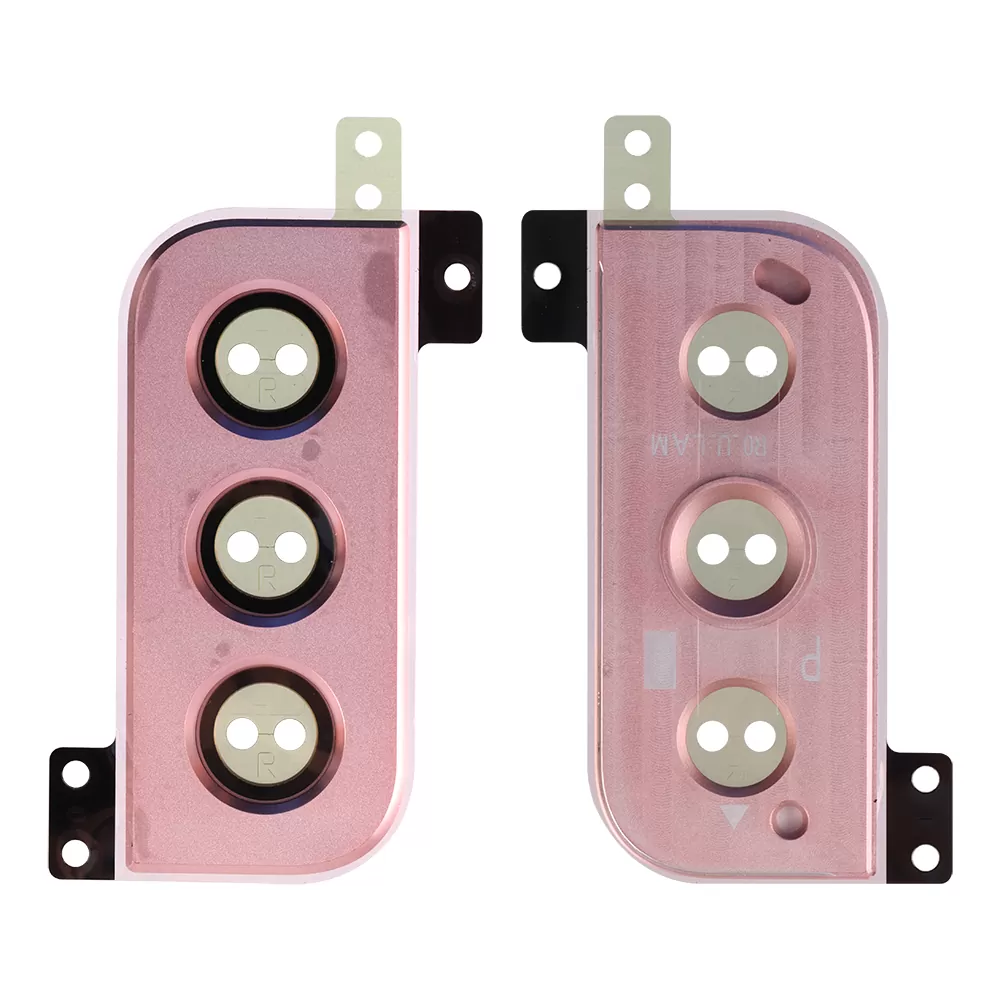 matshop.gr - SAMSUNG S22 5G S901 CAMERA FRAME PINK GOLD GH98-47028D ORIGINAL SERVICE PACK