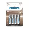 matshop.gr - PHILIPS ΑΛΚΑΛΙΚΕΣ ΜΠΑΤΑΡΙΕΣ LR06/SIZE AA 1.5V 4/BLISTER