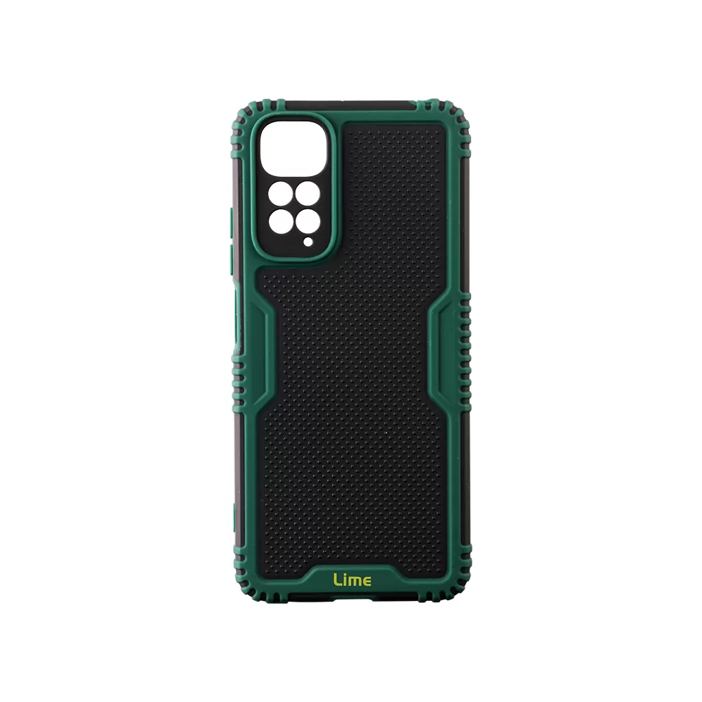 matshop.gr - LIME ΘΗΚΗ XIAOMI REDMI NOTE 11/REDMI NOTE 11S 6.43" ARMADILLO FULL CAMERA PROTECTION GREEN