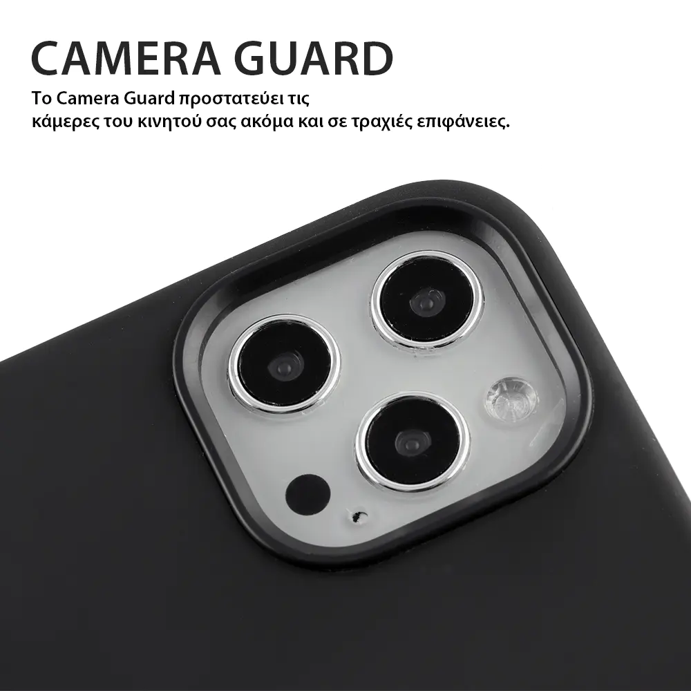 matshop.gr - IDOL 1991 ΘΗΚΗ SAMSUNG A33 5G A336 6.4" VELVET ELITE TPU 4 SIDE CAMERA GUARD BLACK