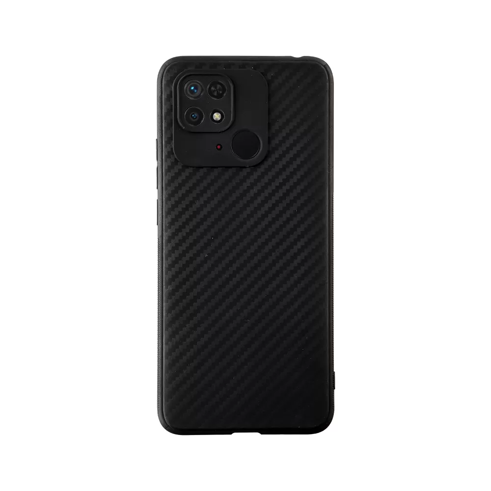 matshop.gr - VOLTE-TEL ΘΗΚΗ XIAOMI REDMI 10C/REDMI 10 POWER 6.71" CARBON CAMERA PROTECTIVE BLACK