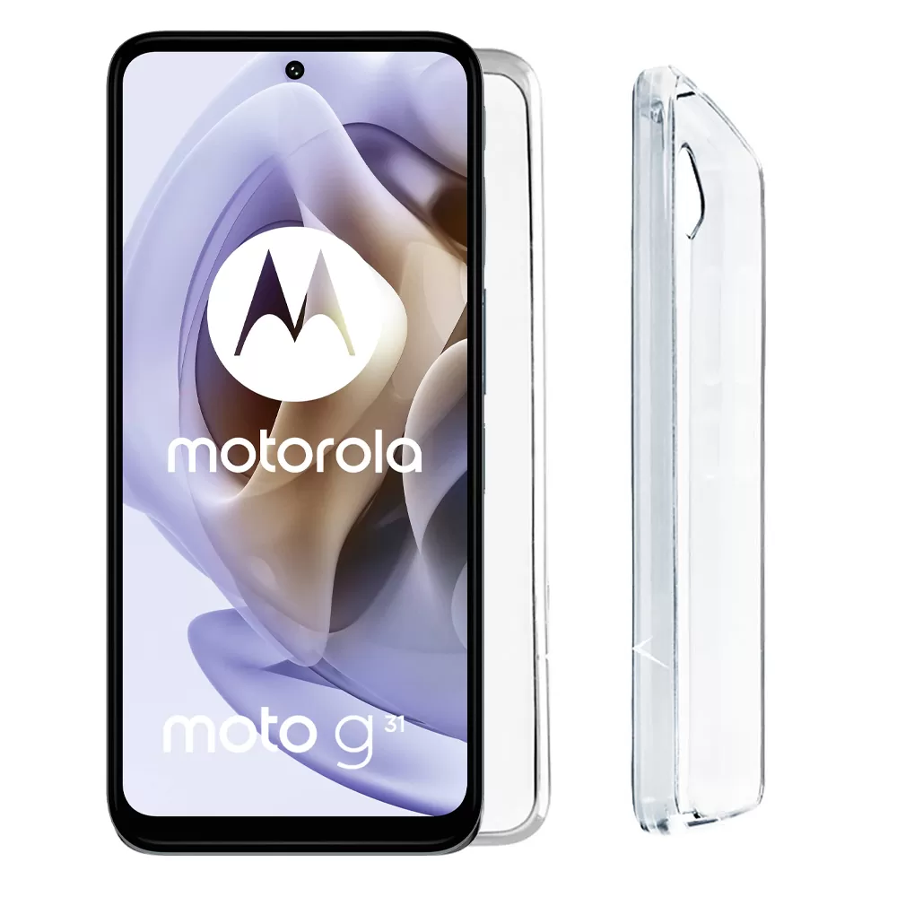 matshop.gr - VOLTE-TEL ΘΗΚΗ MOTOROLA MOTO G31 6.4" SLIMCOLOR AIR TPU CAMERA GUARD ΔΙΑΦΑΝΗ