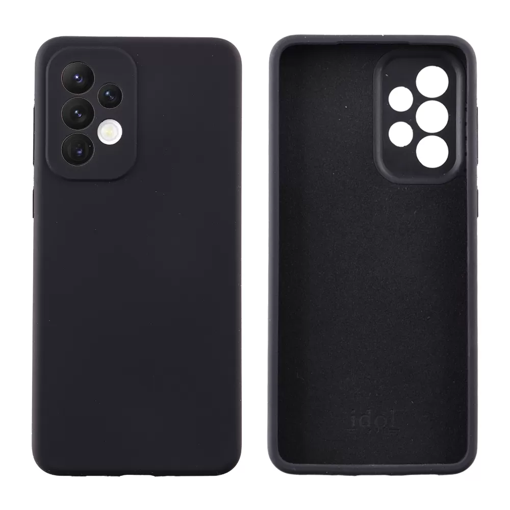matshop.gr - IDOL 1991 ΘΗΚΗ SAMSUNG A33 5G A336 6.4" VELVET ELITE TPU 4 SIDE CAMERA GUARD BLACK