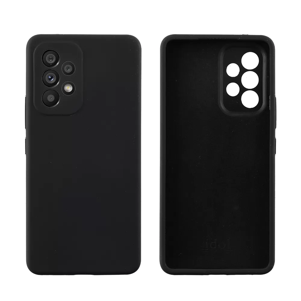 matshop.gr - IDOL 1991 ΘΗΚΗ SAMSUNG A53 5G A536 6.5" VELVET ELITE TPU 4 SIDE CAMERA GUARD BLACK