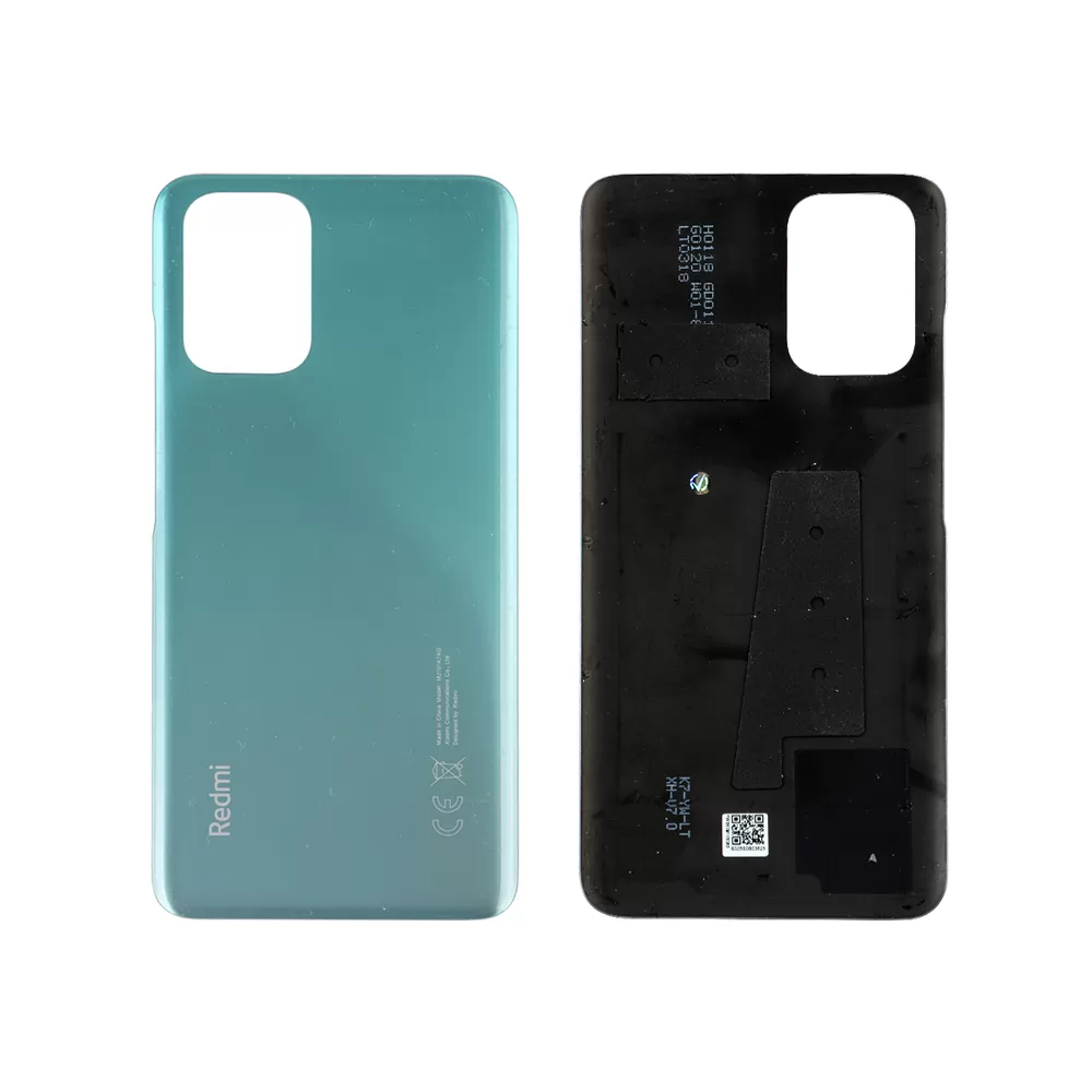 matshop.gr - XIAOMI REDMI NOTE 10 4G BATTERY COVER GREEN 55050000VF9T ORIGINAL SERVICE PACK