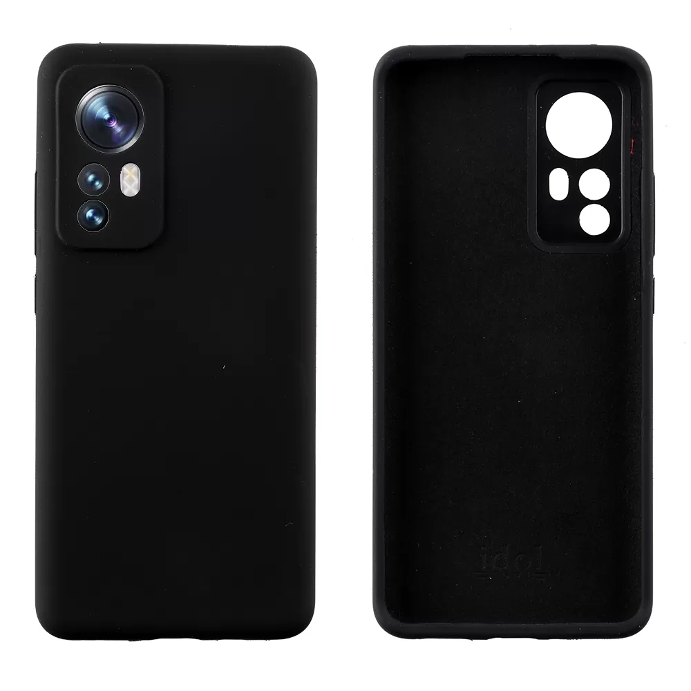 matshop.gr - IDOL 1991 ΘΗΚΗ XIAOMI 12/12X 6.28" VELVET ELITE TPU 4 SIDE CAMERA GUARD BLACK