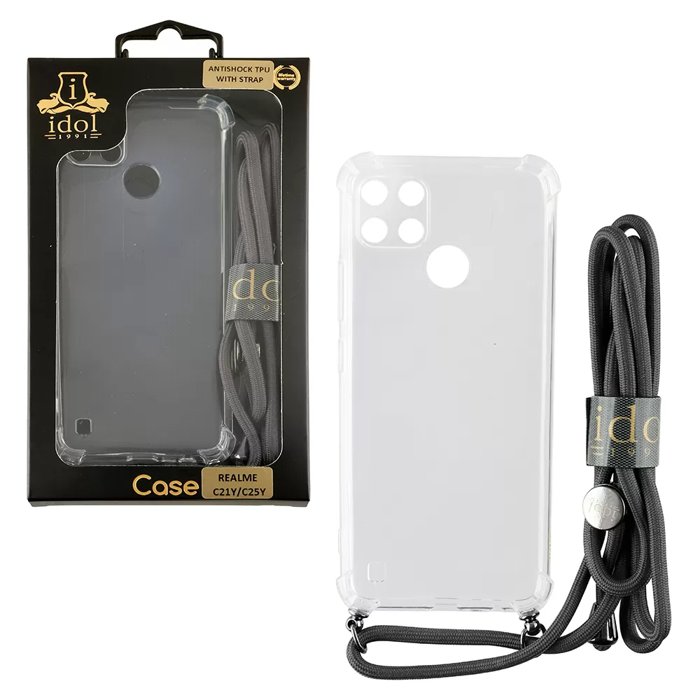 matshop.gr - IDOL 1991 ΘΗΚΗ XIAOMI REDMI 9A/REDMI 9AT 6.53" ANTISHOCK AIR TPU WITH STRAP FULL CAMERA PROTECTION ΔΙΑΦΑΝΗ