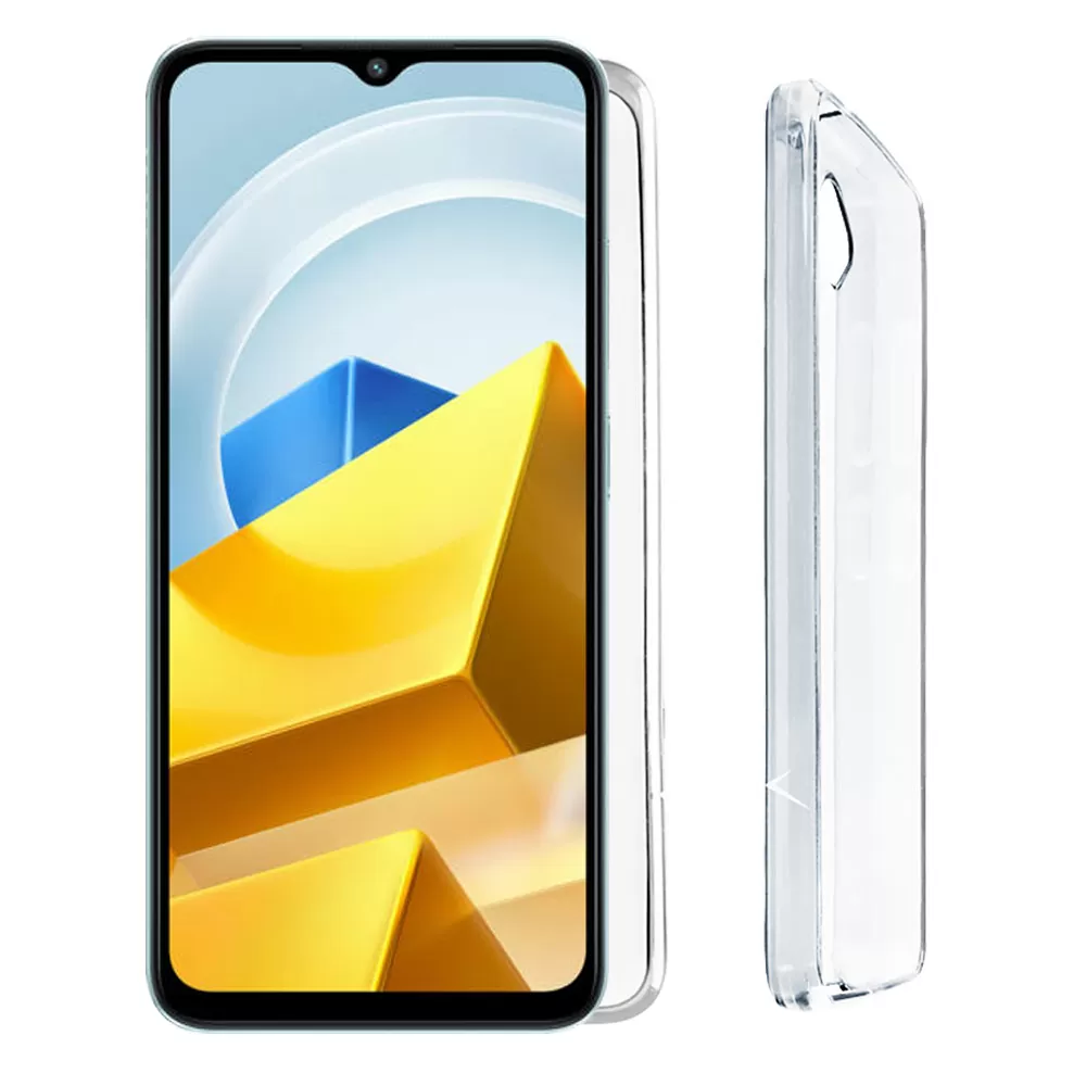 matshop.gr - VOLTE-TEL ΘΗΚΗ XIAOMI POCO M5 6.58" SLIMCOLOR AIR CAMERA GUARD ΔΙΑΦΑΝΗ