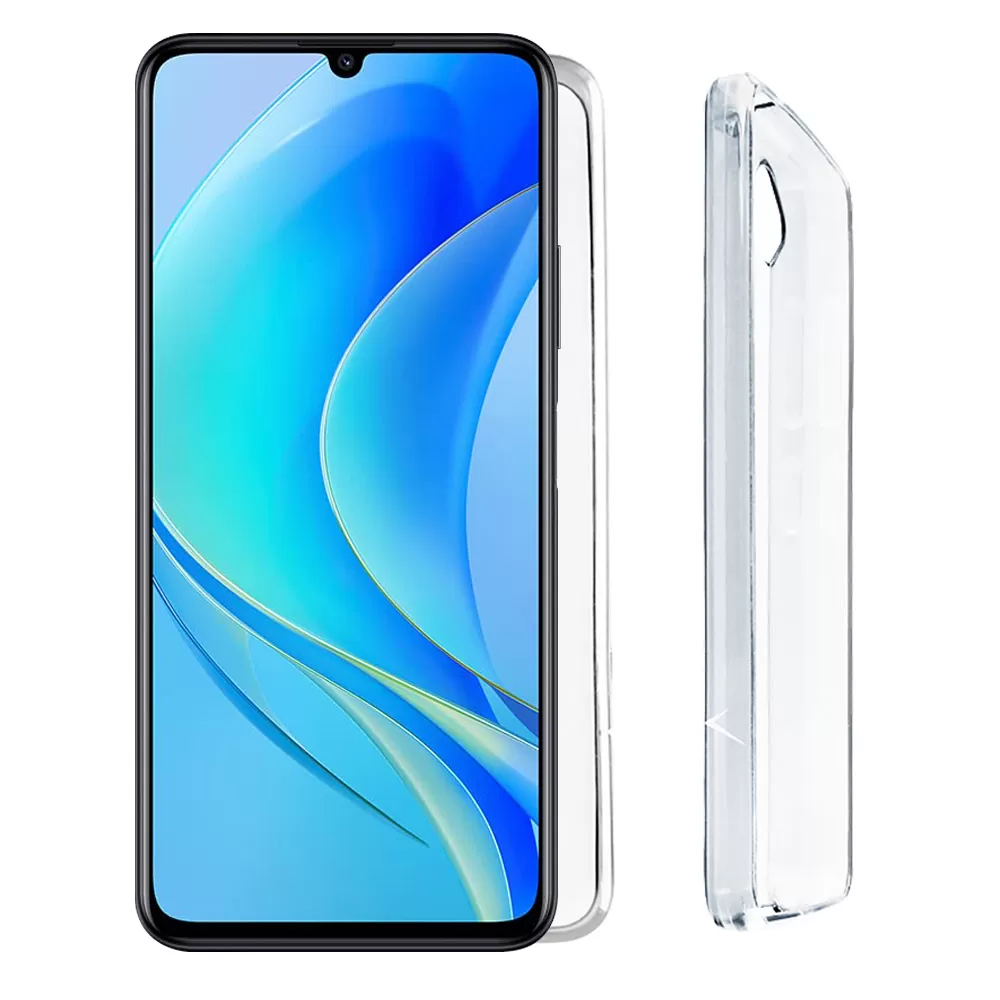 matshop.gr - VOLTE-TEL ΘΗΚΗ HUAWEI NOVA Y70 4G/Y70 PLUS 4G 6.75" SLIMCOLOR AIR TPU CAMERA GUARD ΔΙΑΦΑΝΗ