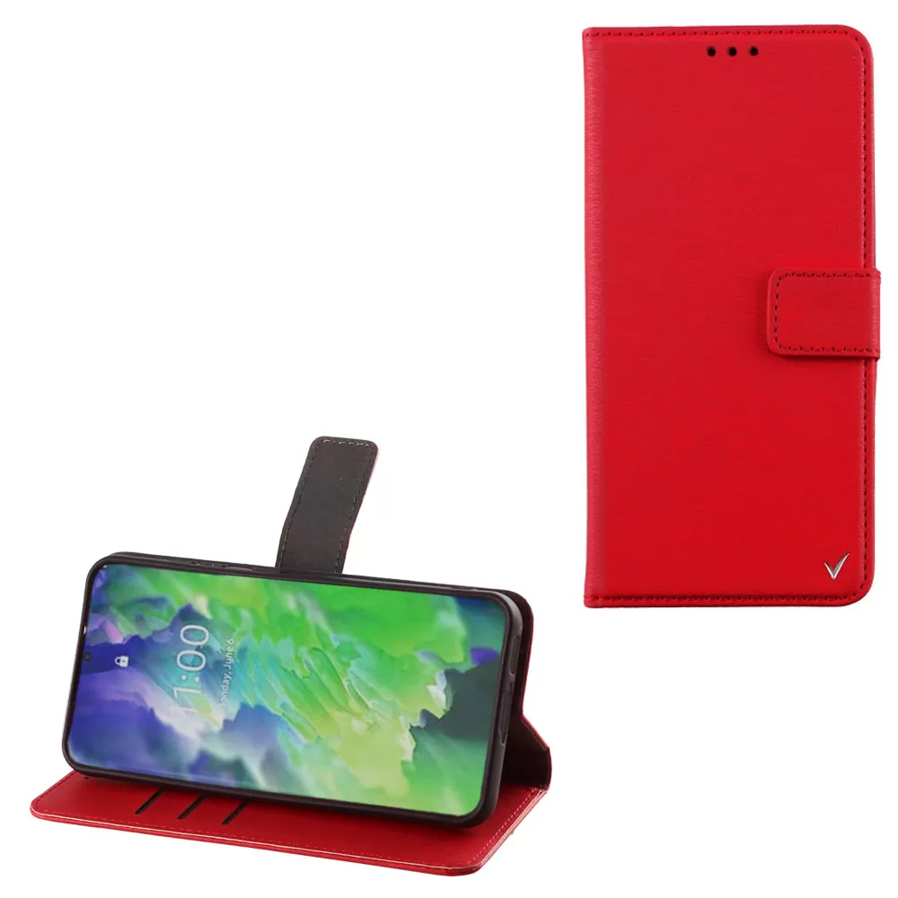 matshop.gr - VOLTE-TEL ΘΗΚΗ SAMSUNG S23 5G S911 6.1" ALLURE MAGNET BOOK STAND CLIP RED
