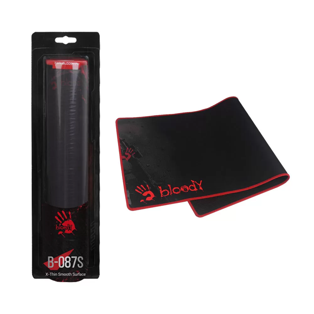matshop.gr - BLOODY X-THIN GAMING ΑΝΤΙΟΛΗΣΘΗΤΙΚΟ MOUSE PAD ΑΚΡΙΒΕΙΑΣ B-087S 750x300x2mm BLACK-RED GR