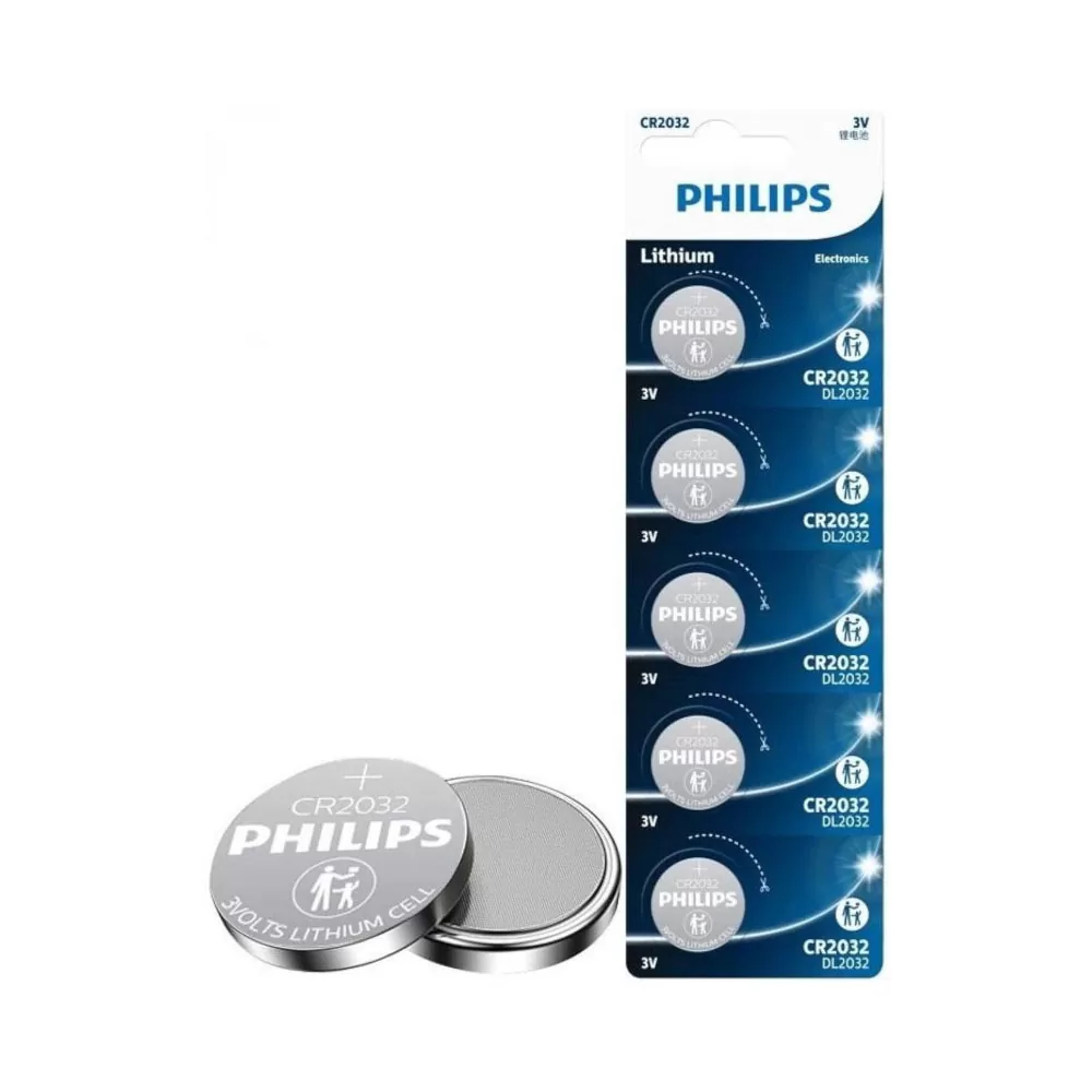 matshop.gr - PHILIPS ΜΠΑΤΑΡΙΕΣ ΝΟΜΙΣΜΑΤΟΣ ΛΙΘΙΟΥ 3V CR2032 1 ΤΕΜ. 5/BLISTER