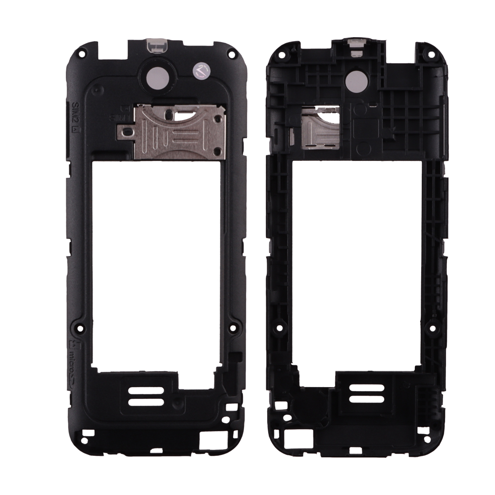 matshop.gr - NOKIA 225 MIDDLE FRAME BLACK 3P OR