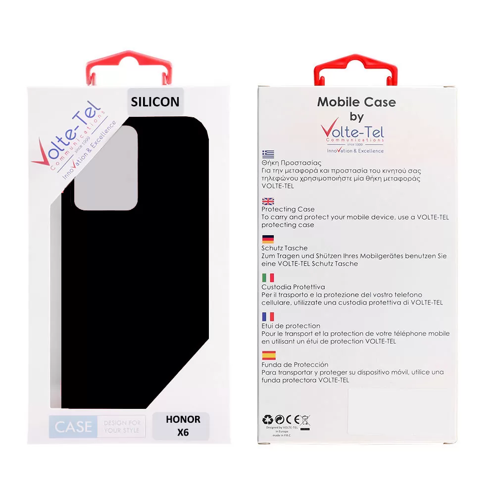 matshop.gr - VOLTE-TEL ΘΗΚΗ HONOR X6 6.5" SILICON TPU BLACK