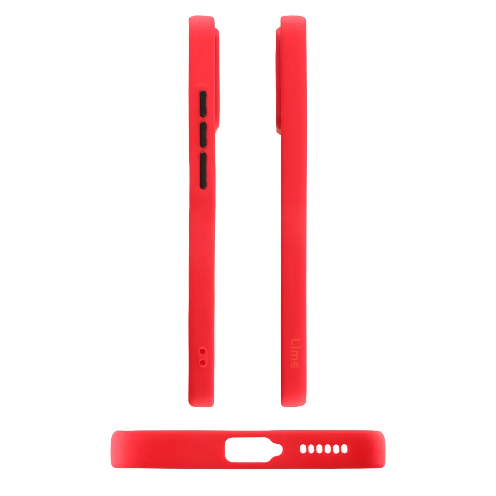 matshop.gr - LIME ΘΗΚΗ SAMSUNG A53 5G A536 6.5" HARDSHELL FUSION FULL CAMERA PROTECTION RED WITH BLACK KEYS