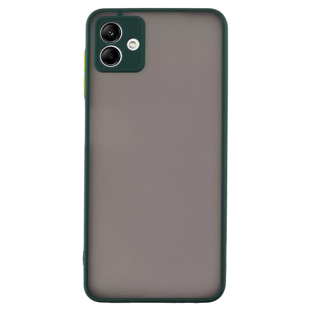 matshop.gr - LIME ΘΗΚΗ SAMSUNG A04 A045/M13 5G M136 6.5" HARDSHELL FUSION FULL CAMERA PROTECTION GREEN WITH YELLOW KEYS