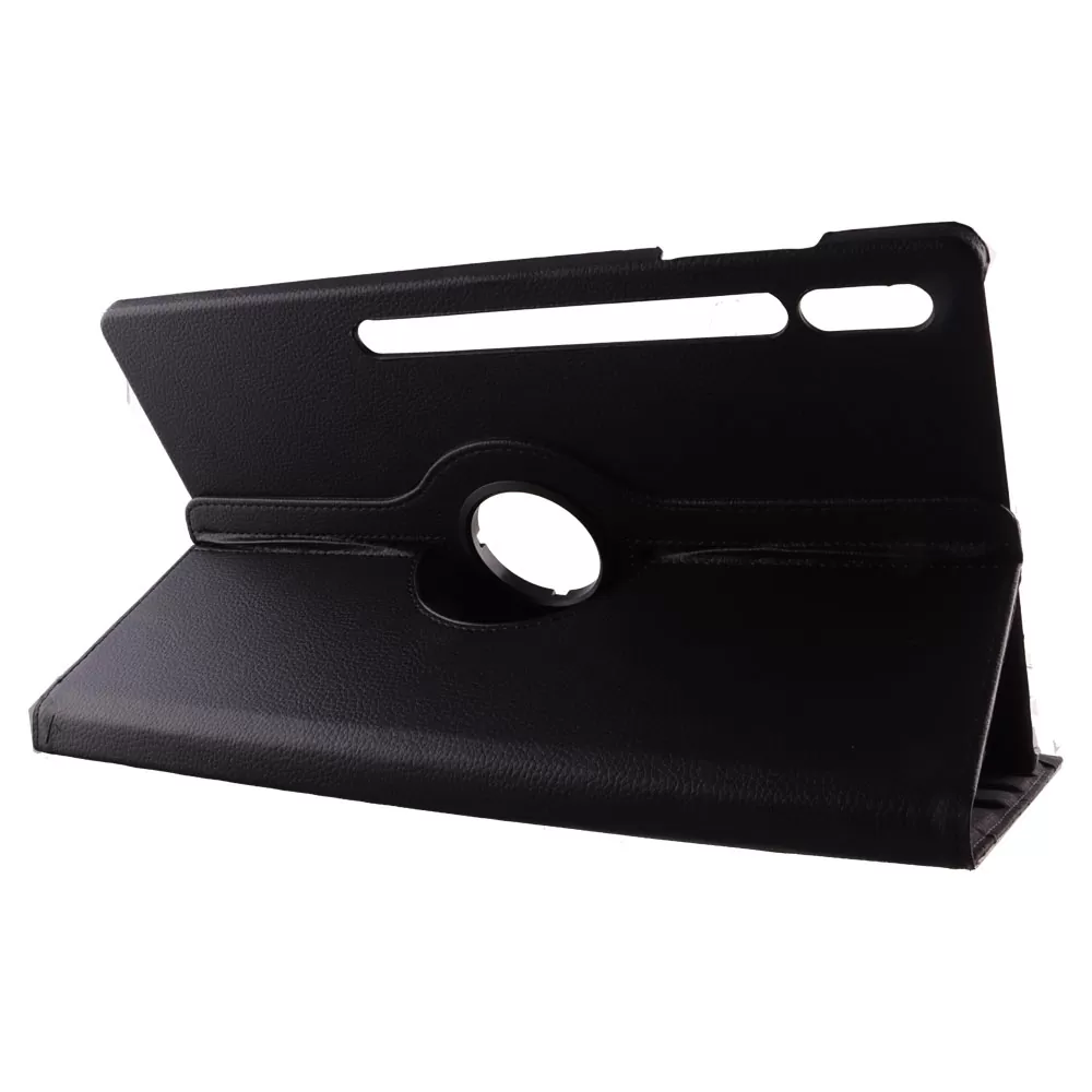 matshop.gr - VOLTE-TEL ΘΗΚΗ SAMSUNG X900 TAB S8 ULTRA/X906 TAB S8 ULTRA LTE 14.6" LEATHER BOOK ROTATING STAND BLACK