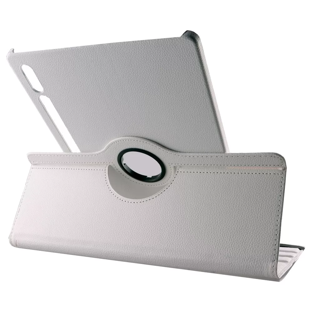 matshop.gr - VOLTE-TEL ΘΗΚΗ SAMSUNG X900 TAB S8 ULTRA/X906 TAB S8 ULTRA LTE 14.6" LEATHER BOOK ROTATING STAND WHITE