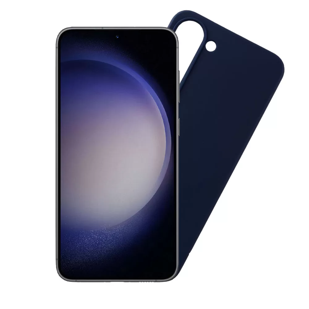 matshop.gr - VOLTE-TEL ΘΗΚΗ SAMSUNG S23 5G S911 6.1" SILICON TPU CAMERA GUARD BLUE