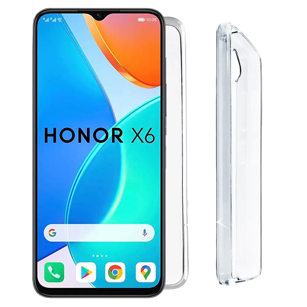 matshop.gr - VOLTE-TEL ΘΗΚΗ HONOR X6 6.5" SLIMCOLOR AIR TPU CAMERA GUARD ΔΙΑΦΑΝΗ