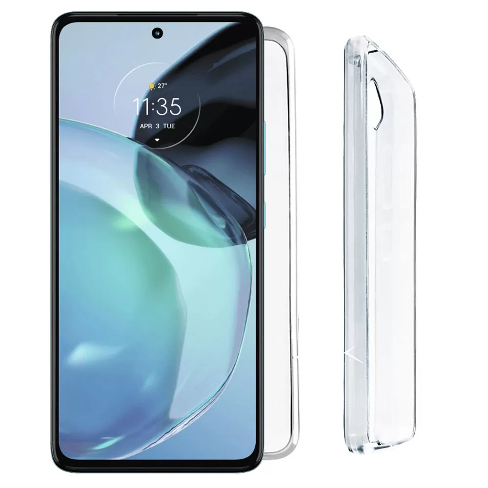 matshop.gr - VOLTE-TEL ΘΗΚΗ MOTOROLA MOTO G72 6.6" SLIMCOLOR AIR TPU CAMERA GUARD ΔΙΑΦΑΝΗ