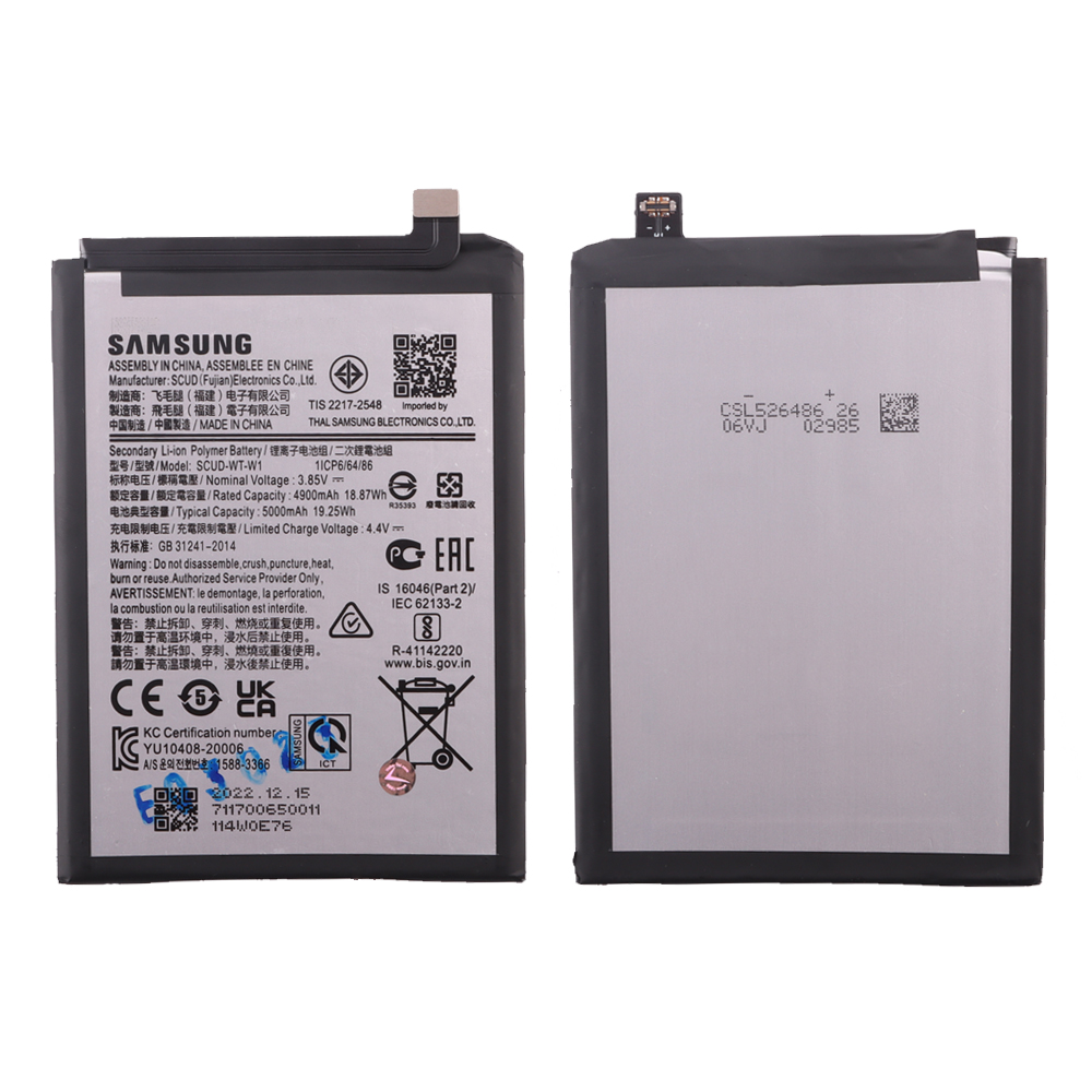 matshop.gr - ΜΠΑΤΑΡΙΑ SAMSUNG SCUD-WT-W1 A226 A22 5G 5000mAh BULK 3P OR