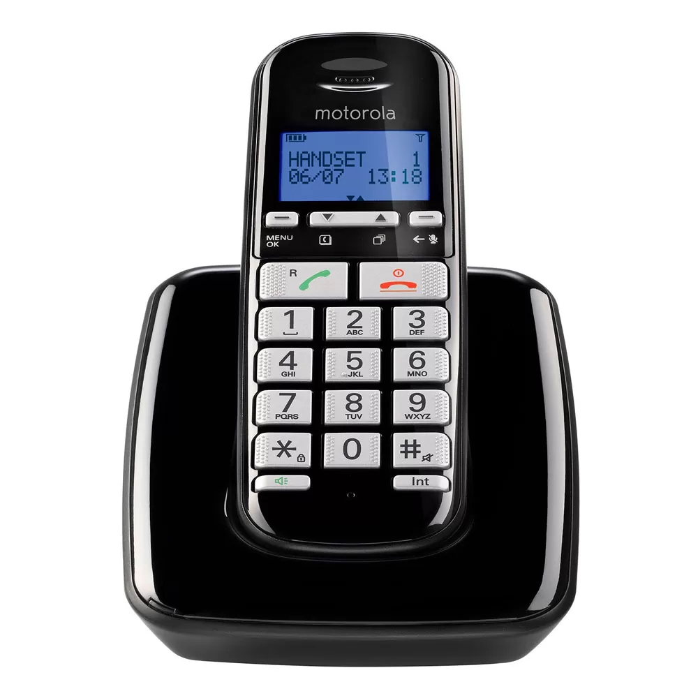 matshop.gr - ΑΣΥΡΜΑΤΟ ΤΗΛΕΦΩΝΟ MOTOROLA S3001 ME ΜΕΓΑΛΑ ΠΛΗΚΤΡΑ ΑΝΟΙΧΤΗ ΑΚΡΟΑΣΗ ΜΑΥΡΟ GR
