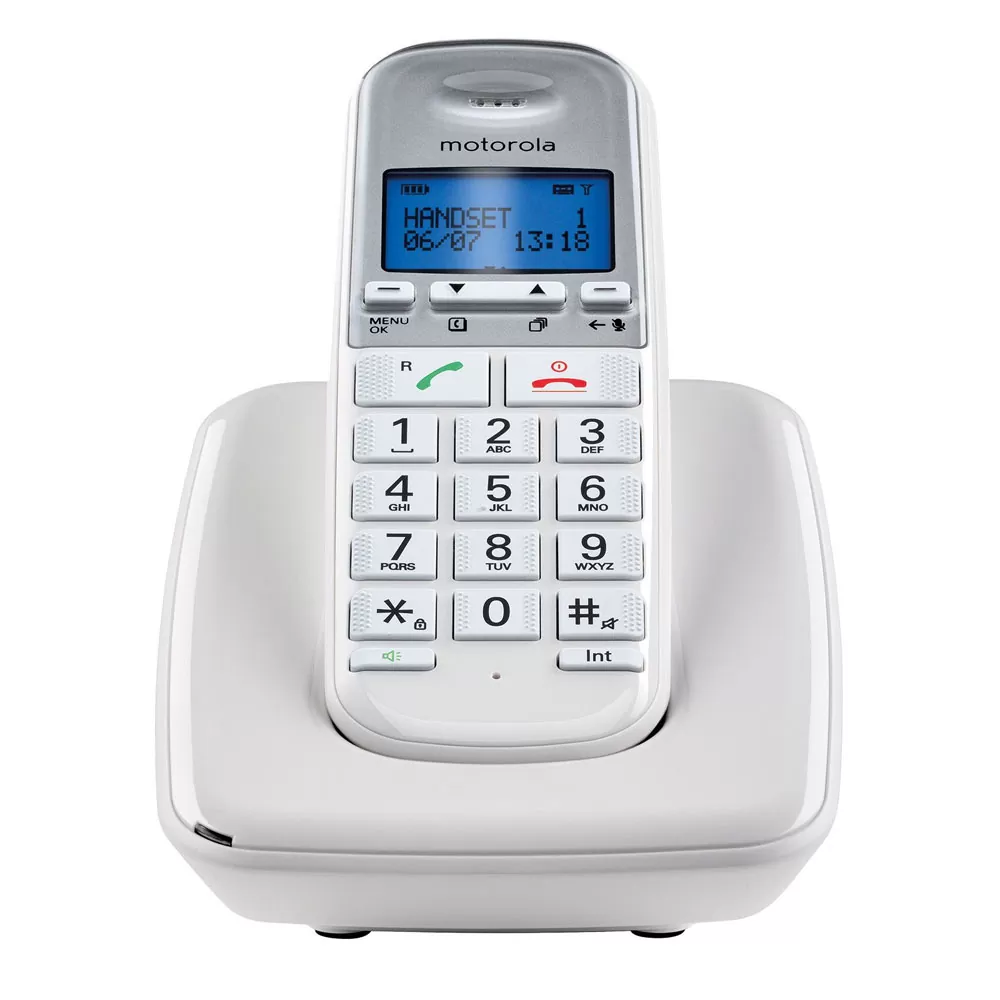 matshop.gr - ΑΣΥΡΜΑΤΟ ΤΗΛΕΦΩΝΟ MOTOROLA S3001 ME ΜΕΓΑΛΑ ΠΛΗΚΤΡΑ ΑΝΟΙΧΤΗ ΑΚΡΟΑΣΗ ΑΣΠΡΟ GR
