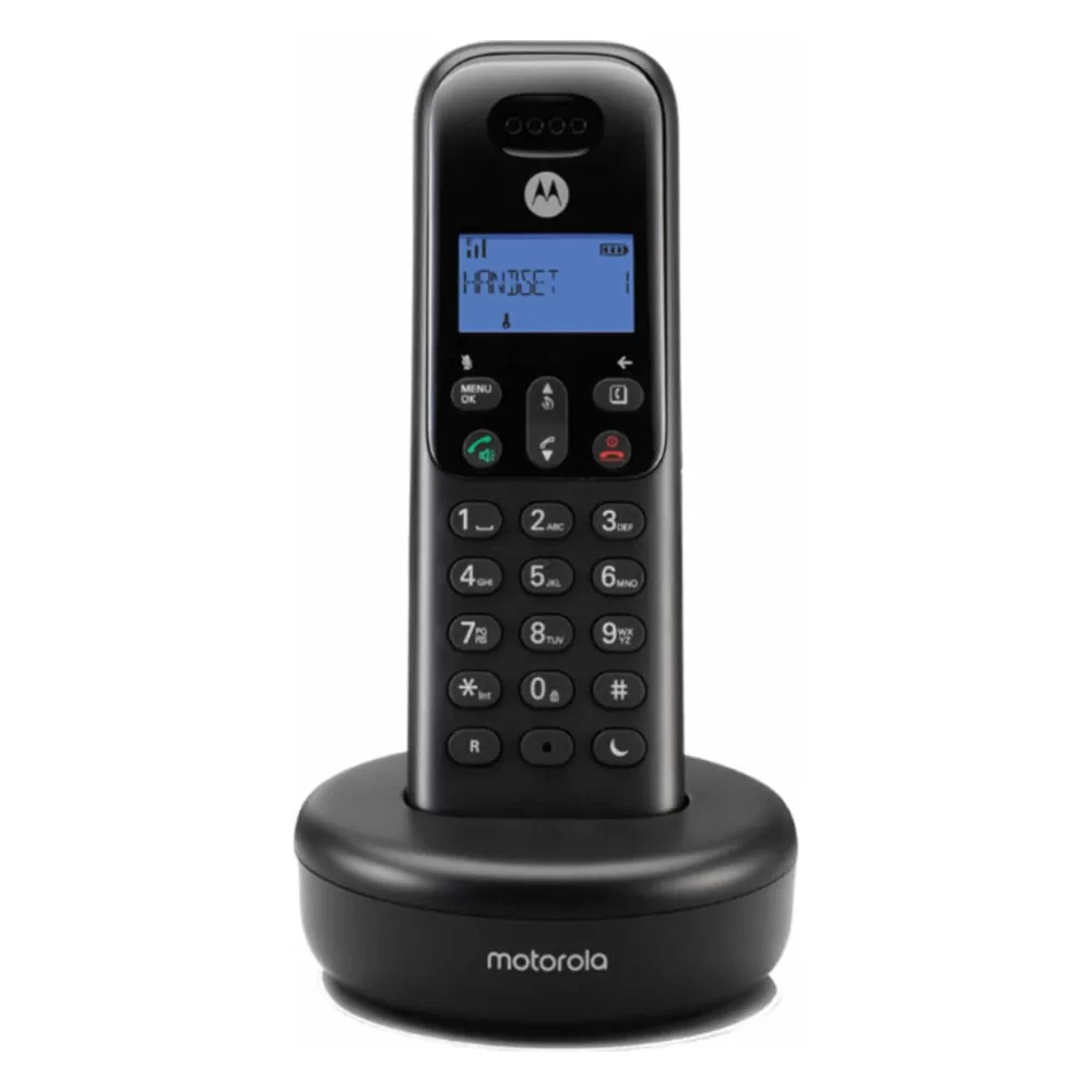 matshop.gr - ΑΣΥΡΜΑΤΟ ΤΗΛΕΦΩΝΟ MOTOROLA T501+ ΑΝΟΙΧΤΗ ΑΚΡΟΑΣΗ ΜΑΥΡΟ GR
