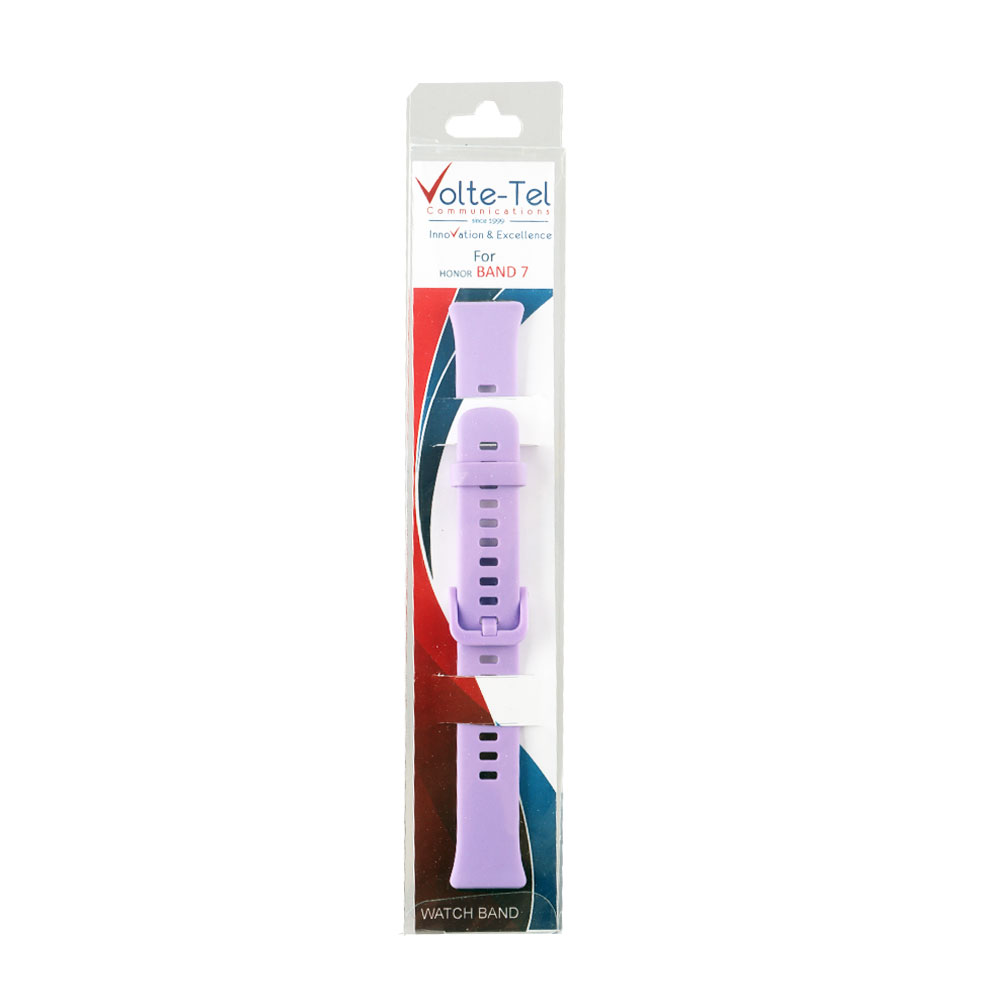 matshop.gr - VOLTE-TEL ΛΟΥΡΑΚΙ ΣΙΛΙΚΟΝΗΣ HUAWEI HONOR BAND 7 PURPLE