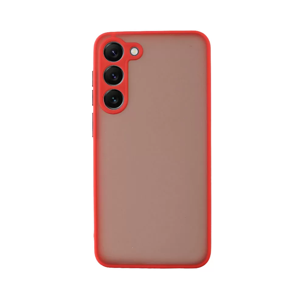 matshop.gr - LIME ΘΗΚΗ SAMSUNG S23 PLUS 5G S916 6.6" HARDSHELL FUSION FULL CAMERA PROTECTION RED WITH BLACK KEYS