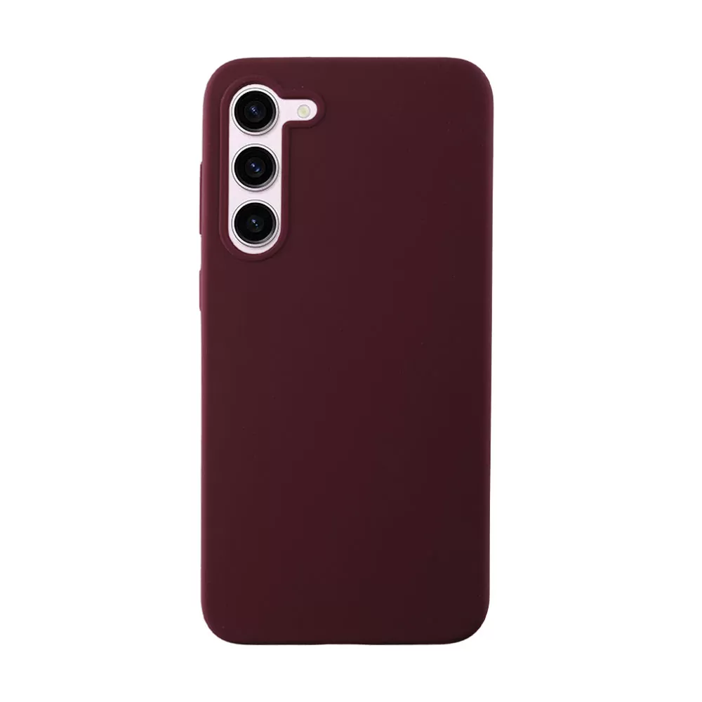 matshop.gr - IDOL 1991 ΘΗΚΗ SAMSUNG S23 PLUS 5G S916 6.6" VELVET ELITE TPU 4 SIDE CAMERA GUARD BURGUNDY
