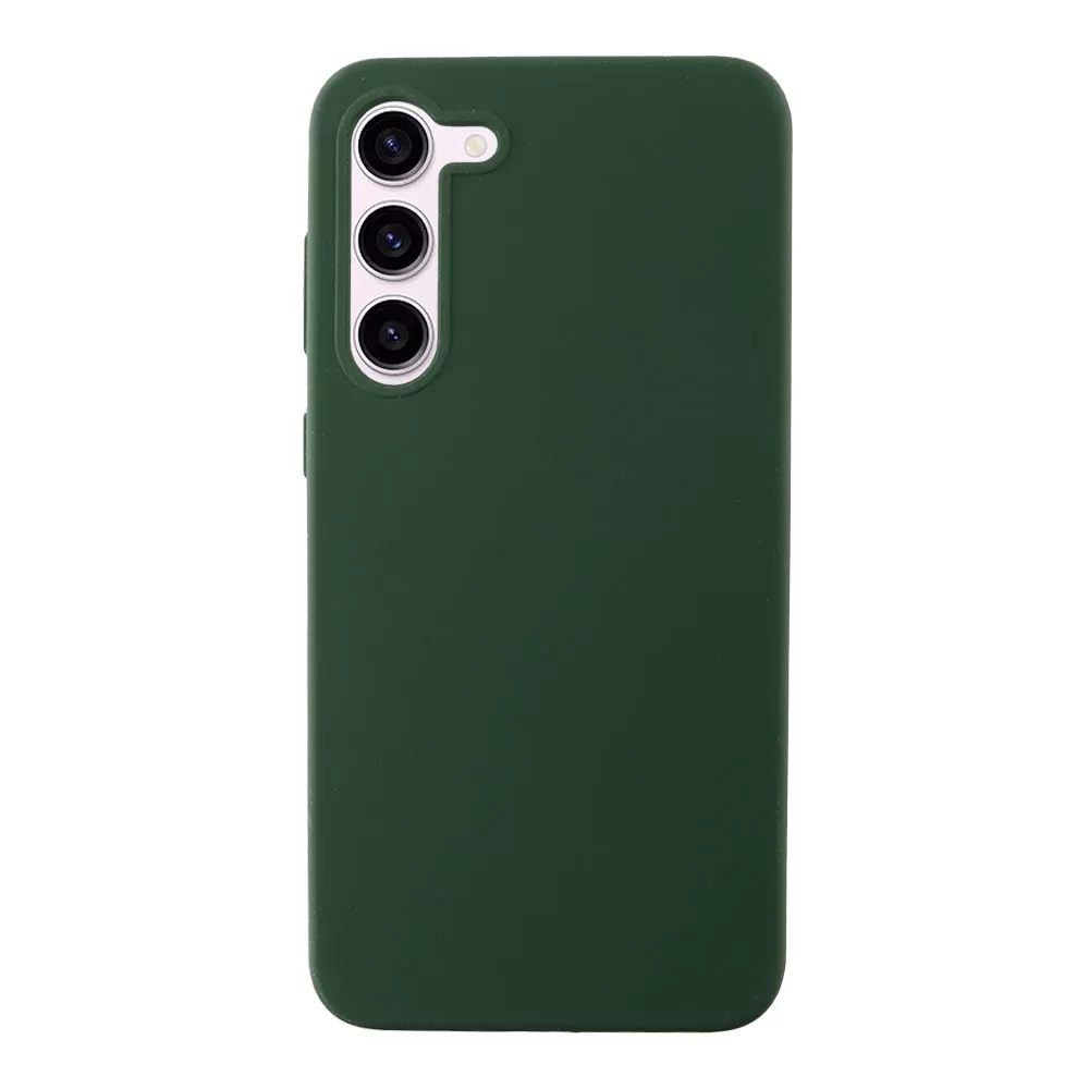 matshop.gr - IDOL 1991 ΘΗΚΗ SAMSUNG S23 PLUS 5G S916 6.6" VELVET ELITE TPU 4 SIDE CAMERA GUARD DARK GREEN