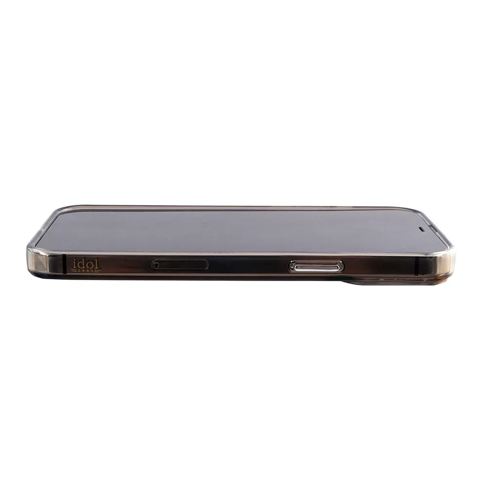 matshop.gr - IDOL 1991 ΘΗΚΗ IPHONE 12 PRO / IPHONE 12 6.1" CRISTALYTE TPU CAMERA GUARD ΔΙΑΦΑΝΗ ΓΚΡΙ