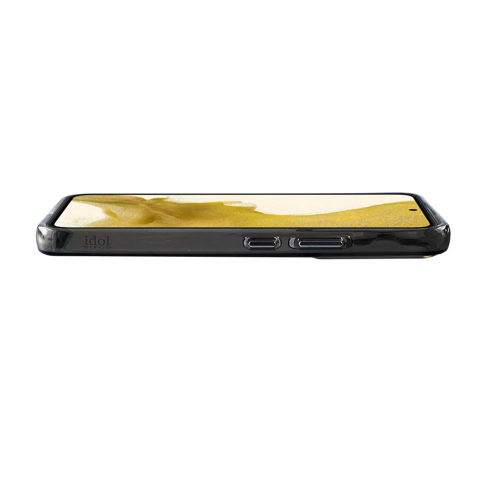 matshop.gr - IDOL 1991 ΘΗΚΗ SAMSUNG S22 5G S901 6.1" CRISTALYTE TPU CAMERA GUARD ΔΙΑΦΑΝΗ ΓΚΡΙ
