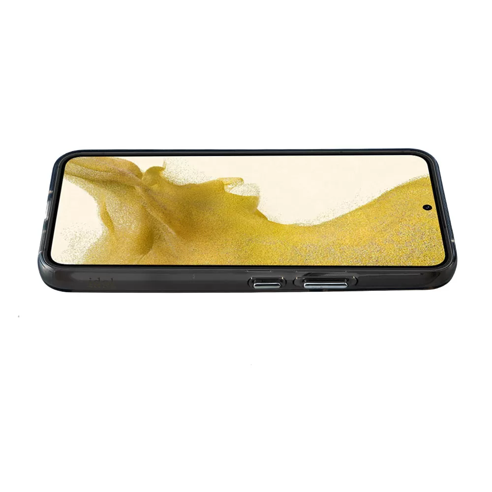 matshop.gr - IDOL 1991 ΘΗΚΗ SAMSUNG S22 5G S901 6.1" CRISTALYTE TPU CAMERA GUARD ΔΙΑΦΑΝΗ ΓΚΡΙ
