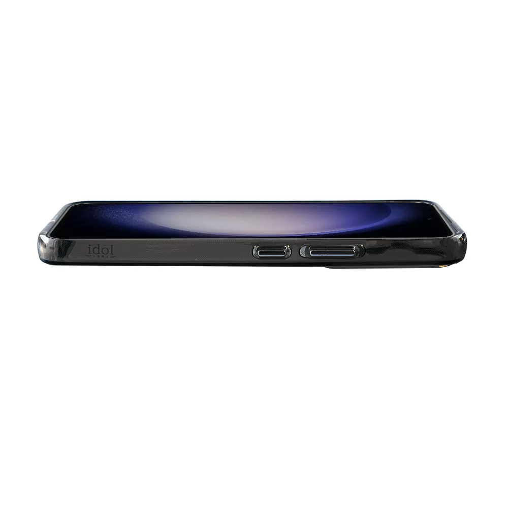 matshop.gr - IDOL 1991 ΘΗΚΗ SAMSUNG S23 5G S911 6.1" CRISTALYTE TPU CAMERA GUARD ΔΙΑΦΑΝΗ ΓΚΡΙ