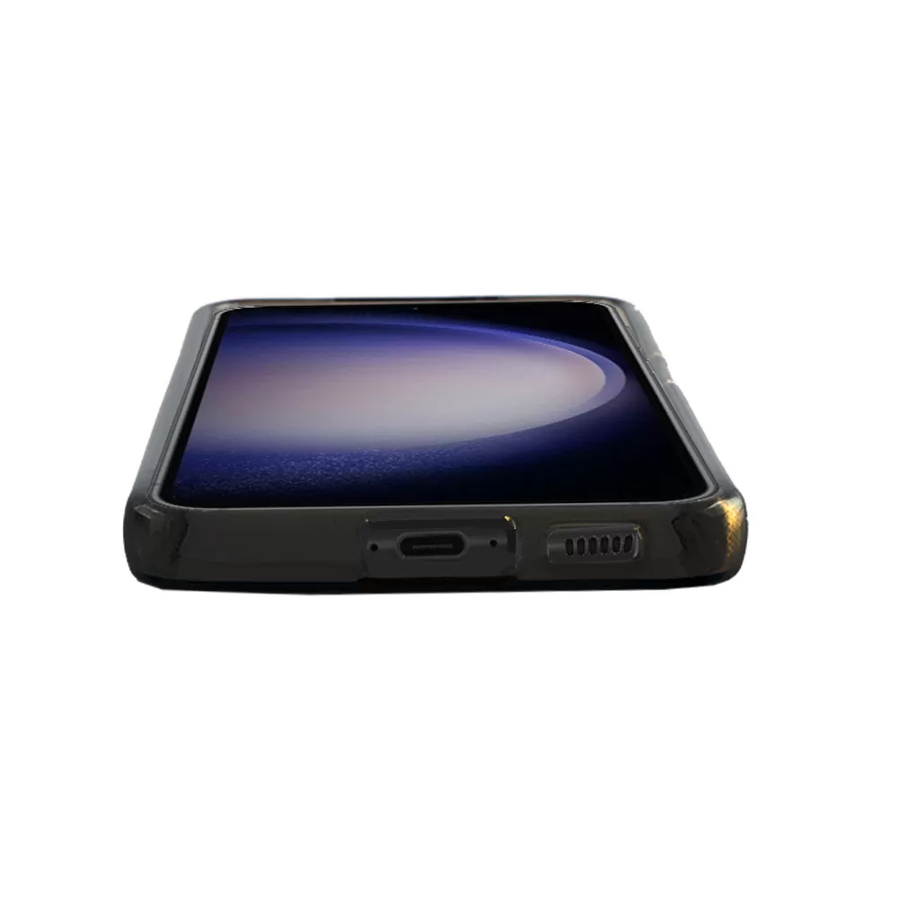 matshop.gr - IDOL 1991 ΘΗΚΗ SAMSUNG S23 5G S911 6.1" CRISTALYTE TPU CAMERA GUARD ΔΙΑΦΑΝΗ ΓΚΡΙ