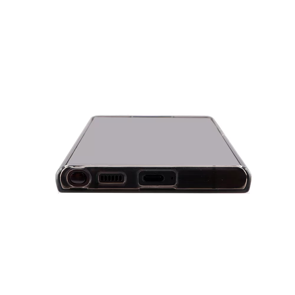 matshop.gr - IDOL 1991 ΘΗΚΗ SAMSUNG S23 ULTRA 5G S918 6.8" CRISTALYTE TPU CAMERA GUARD ΔΙΑΦΑΝΗ ΓΚΡΙ