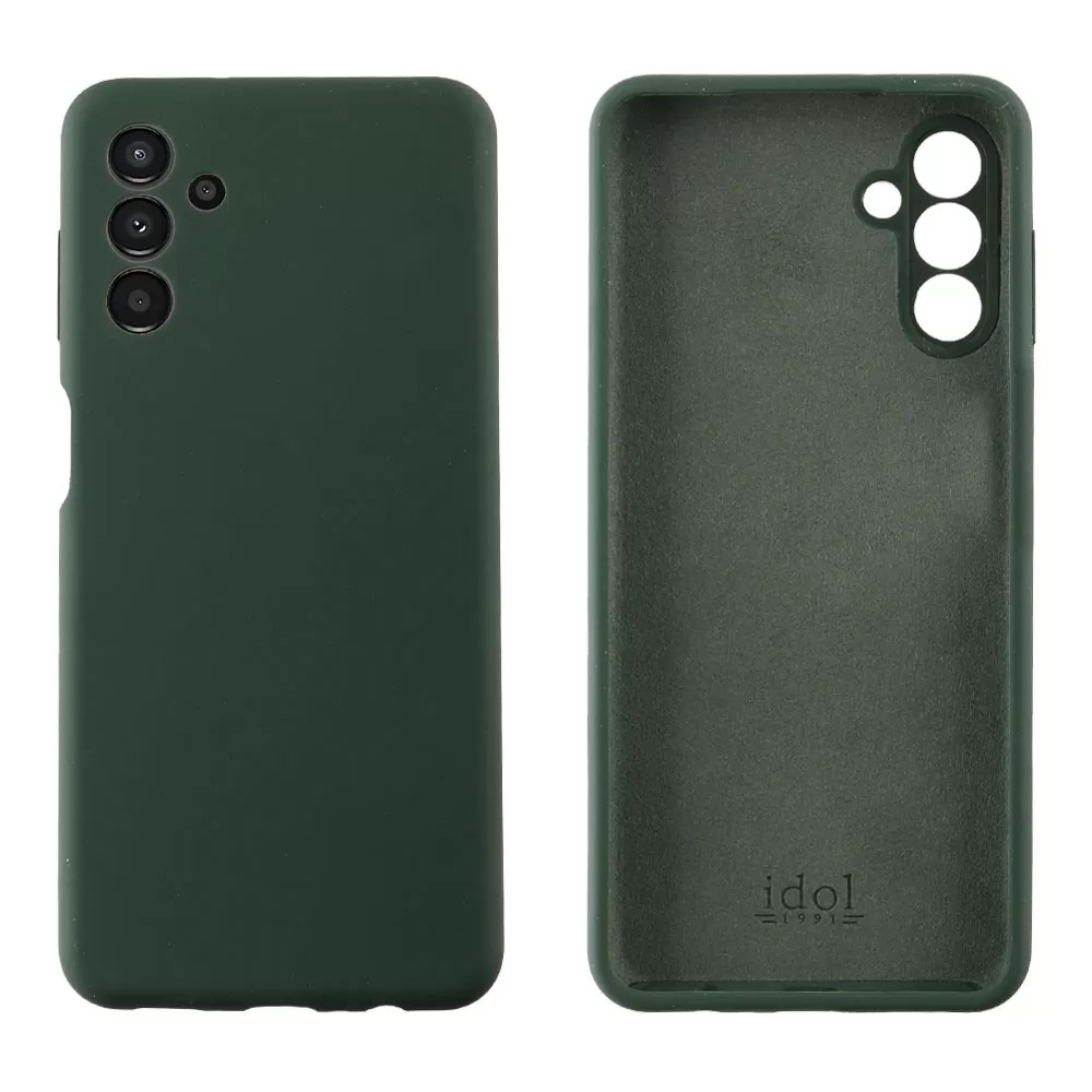 matshop.gr - IDOL 1991 ΘΗΚΗ SAMSUNG A54 5G A546 6.4" VELVET ELITE TPU 4 SIDE FULL CAMERA PROTECTION DARK GREEN