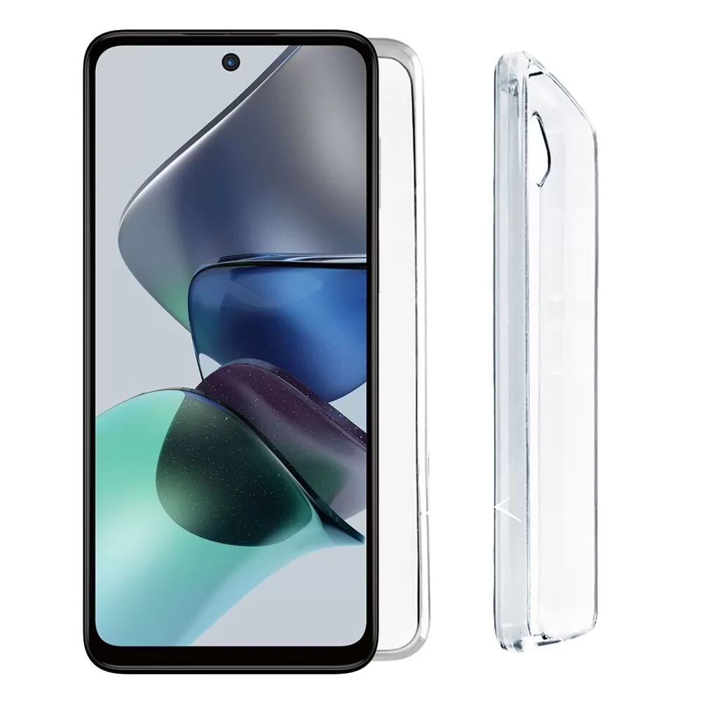 matshop.gr - VOLTE-TEL ΘΗΚΗ MOTOROLA MOTO G13/G23 6.5" SLIMCOLOR AIR TPU CAMERA GUARD ΔΙΑΦΑΝΗ