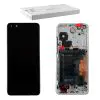 matshop.gr - HUAWEI P40 PRO ΟΘΟΝΗ + TOUCH SCREEN + LENS + FRAME + BATTERY 02353PJK WHITE ORIGINAL SERVICE PACK