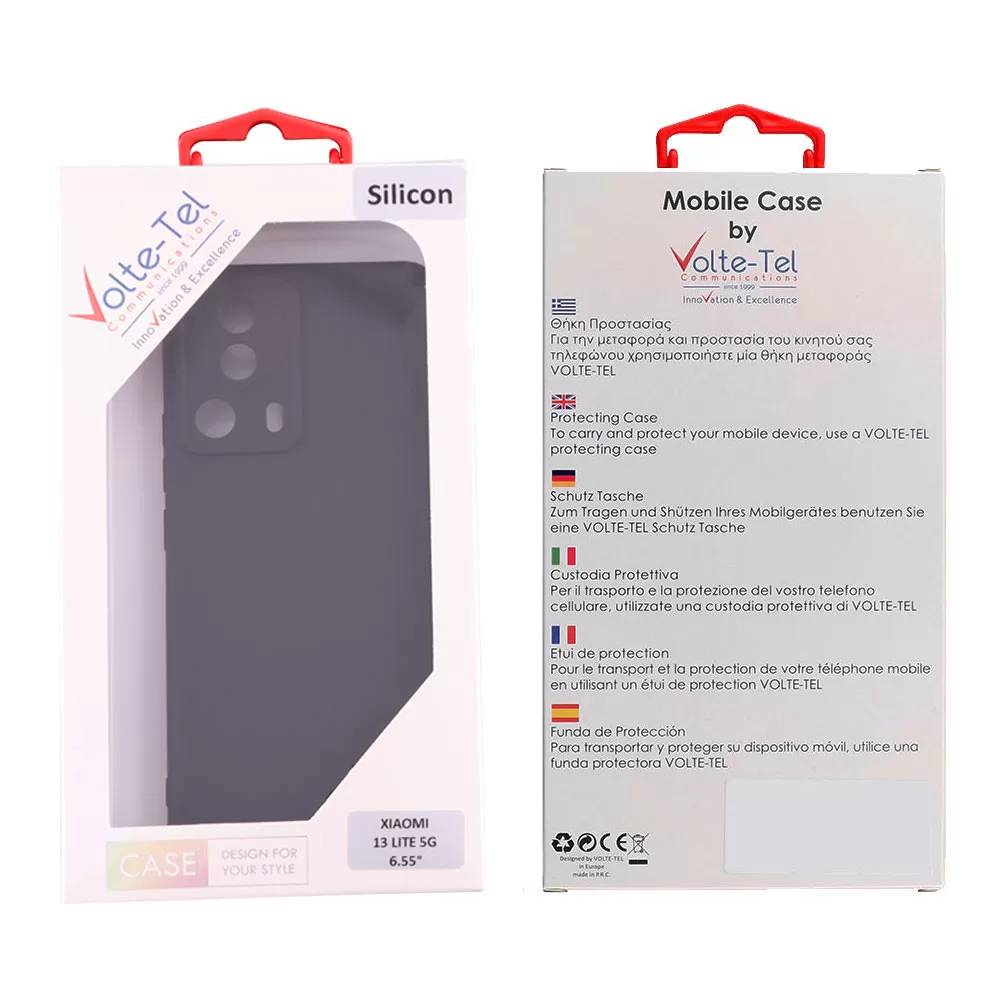 matshop.gr - VOLTE-TEL ΘΗΚΗ XIAOMI 13 PRO 5G 6.73" SILICON TPU FULL CAMERA PROTECTION BLACK