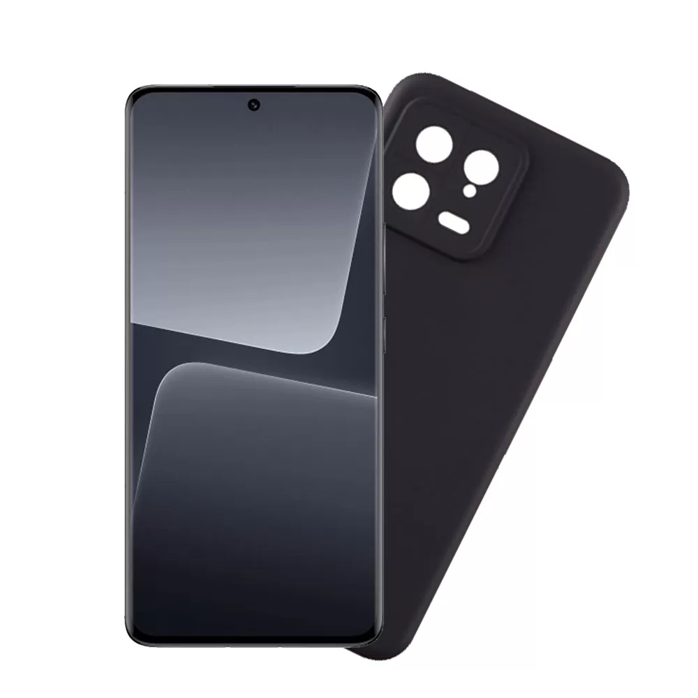 matshop.gr - VOLTE-TEL ΘΗΚΗ XIAOMI 13 5G 6.36" SILICON TPU FULL CAMERA PROTECTION BLACK