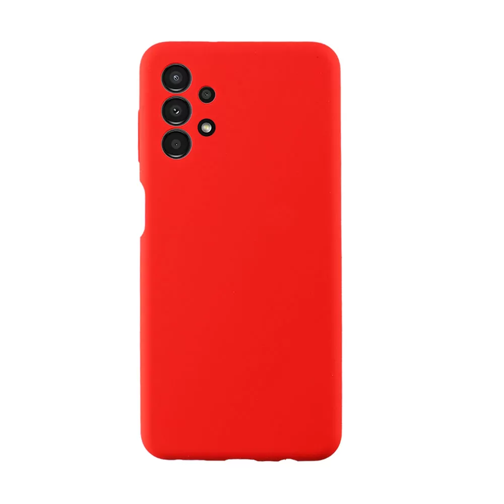 matshop.gr - IDOL 1991 ΘΗΚΗ SAMSUNG A13 4G A135/A137 6.6" VELVET ELITE TPU 4 SIDE FULL CAMERA PROTECTION RED