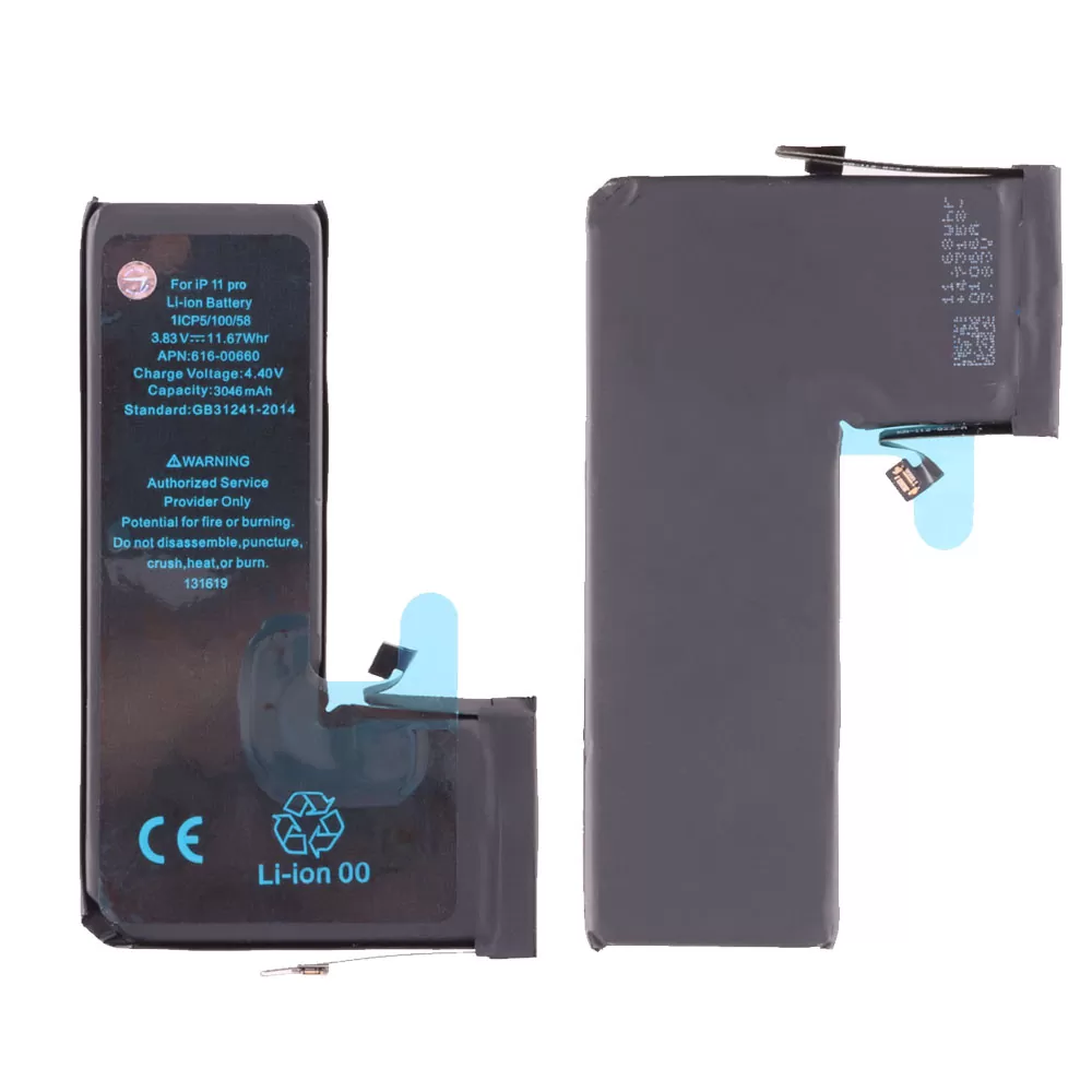 matshop.gr - ΜΠΑΤΑΡΙΑ IPHONE 11 PRO 5.8" 3046 mAh Li-ion BULK (616-00660)