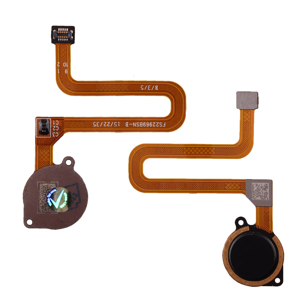matshop.gr - XIAOMI REDMI 10C/POCO C40 ΚΑΛΩΔΙΟ FLEX FINGERPRINT SENSOR BLACK 3P OR