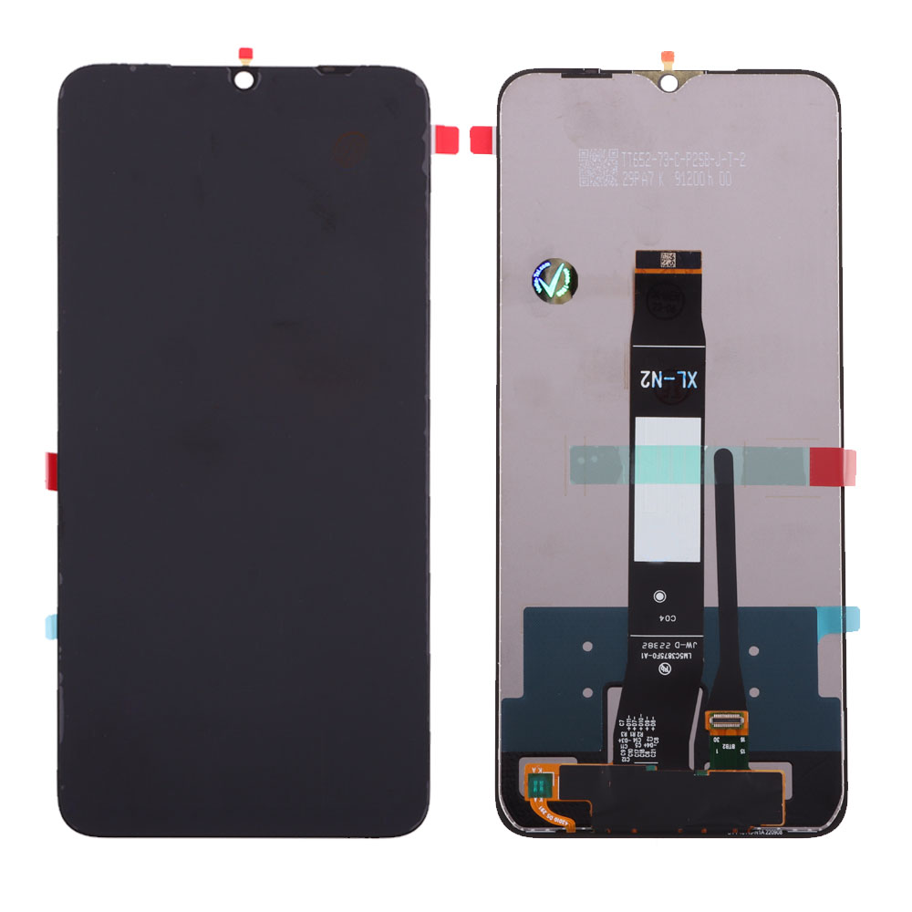 matshop.gr - XIAOMI REDMI A2/A2 PLUS ΟΘΟΝΗ + TOUCH SCREEN + LENS +BLACK 3P OR