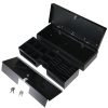 matshop.gr - ΣΥΡΤΑΡΙ ΤΑΜΕΙΑΚΗΣ ΜΗΧΑΝΗΣ KFT-460 FLIP TOP RJ11 6PIN BLACK (46x17x10)